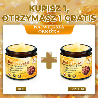 🌸🌸VLSVLS® Jad Pszczoły Kompleksowy Krem🥇pomaga w leczeniu problemów skórnych, takich jak: zmarszczki, blizny, plamy pigmentacyjne, rozstępy, trądzik, łuszczyca, egzema, zmiany skórne, podrażnienia, stany zapalne i inne problemy skórne🔥