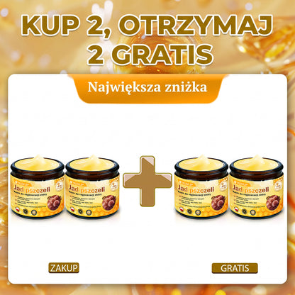 🌸🌸VLSVLS® Jad Pszczoły Kompleksowy Krem🥇pomaga w leczeniu problemów skórnych, takich jak: zmarszczki, blizny, plamy pigmentacyjne, rozstępy, trądzik, łuszczyca, egzema, zmiany skórne, podrażnienia, stany zapalne i inne problemy skórne🔥