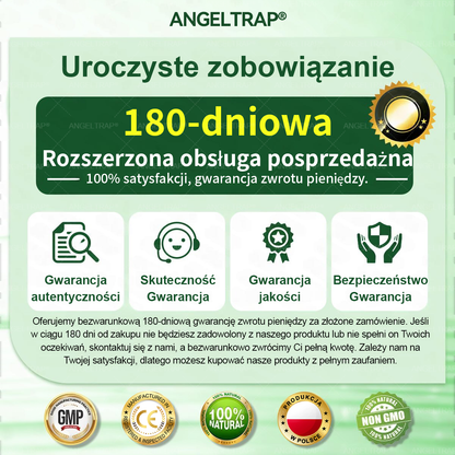 ANGELTRAP® Moringa × Berberyna × AMPK 10-w-1 Wsparcie metaboliczne, plaster z nanotechnologią mikroigłową 🇵🇱(Wystarczy raz dziennie, widoczne efekty w 7 dni) ✅ Na otyłość, wiotką skórę, cukrzycę, bezdech senny, problemy ze stawami i wiele innych