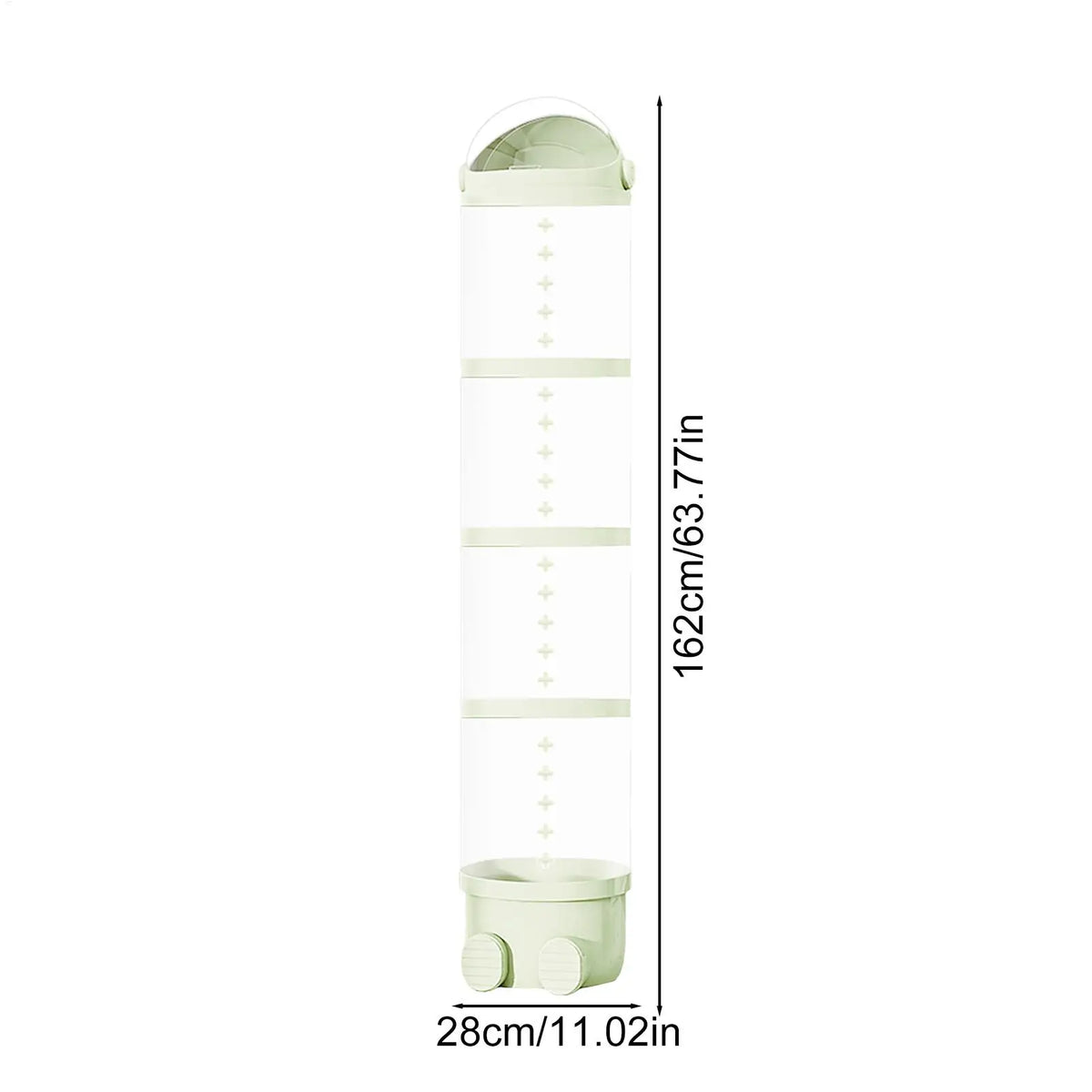 Plush Doll Storage Tube 3 layer / 4 layers Stuffed Animal Storage Toy Display Transparent Stuffed Dolls Storage Bucket Organizer